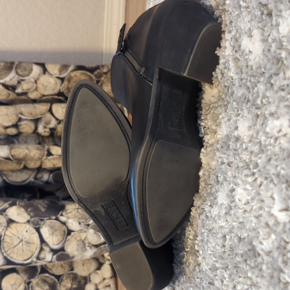 Frye Black Ankle Boots - Picture 4 of 6